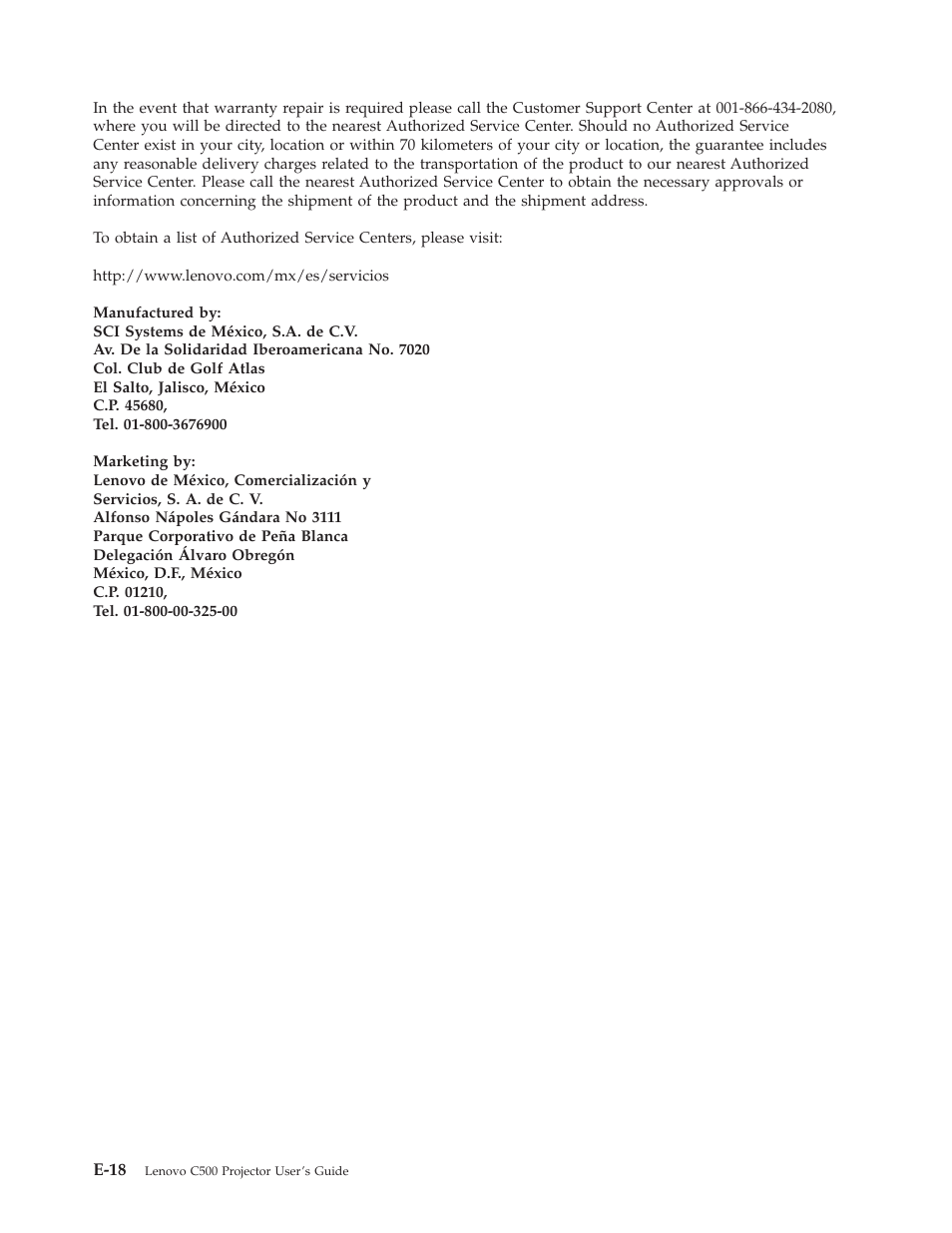 Lenovo C500 User Manual | Page 84 / 92