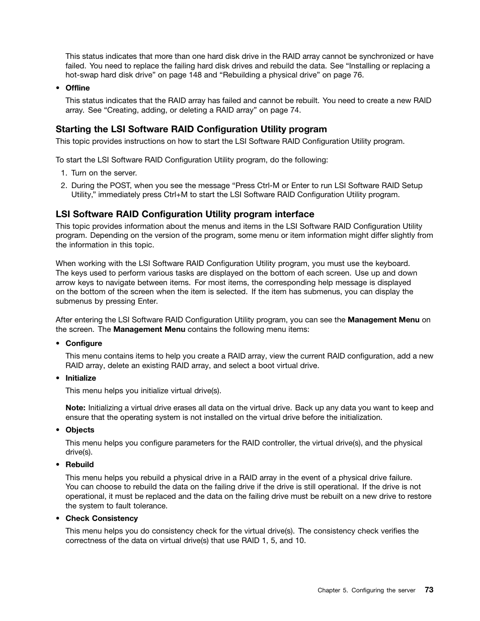 Lenovo RD430 User Manual | Page 85 / 218