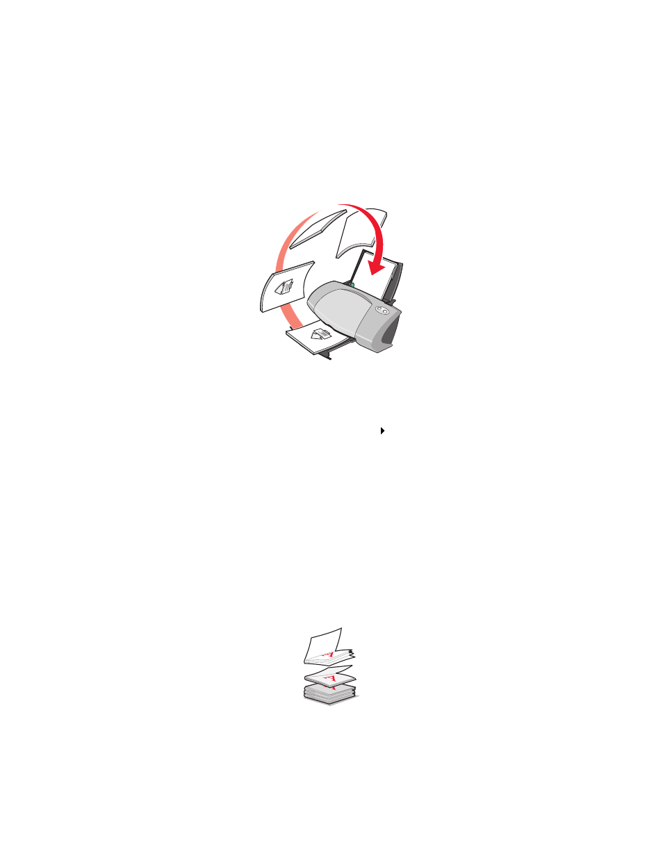 Step 3: print your document, 2 click continue printing, 3 click ok | Step 4: build your booklet | Lenovo 5110 User Manual | Page 26 / 74