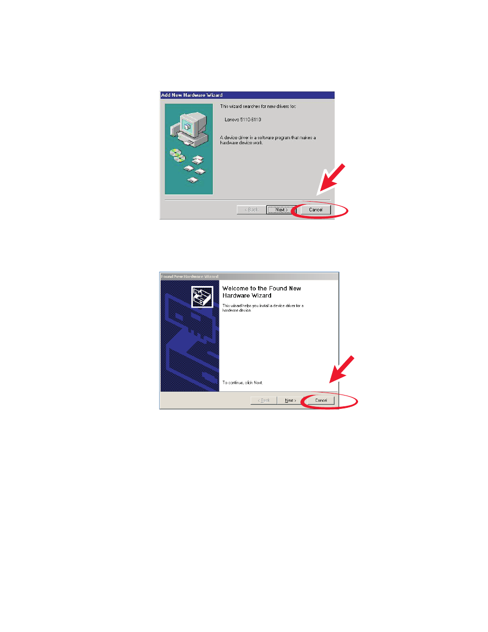 4 eject and reinsert the printer software cd, 5 from your desktop, double-click my computer | Lenovo 5110 User Manual | Page 53 / 74