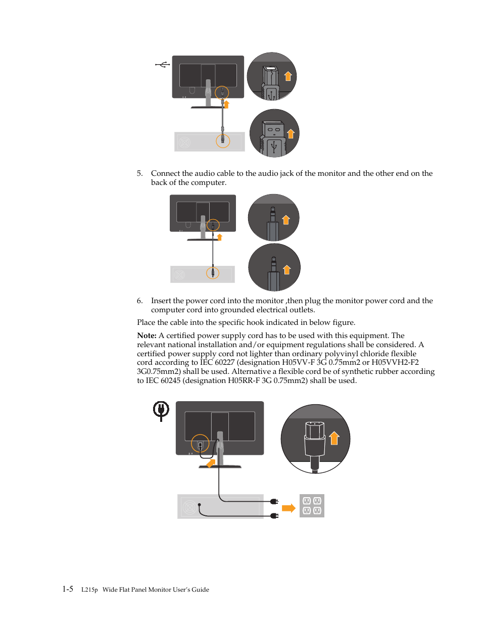Lenovo L215p User Manual | Page 9 / 36