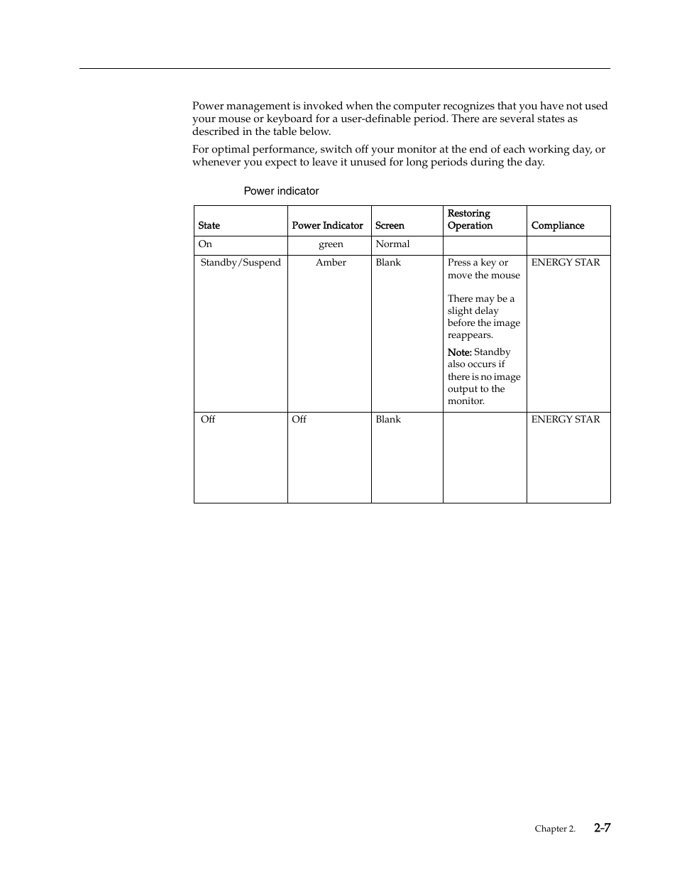 Understanding power management, Understanding power management -7 | Lenovo L1940 User Manual | Page 16 / 32
