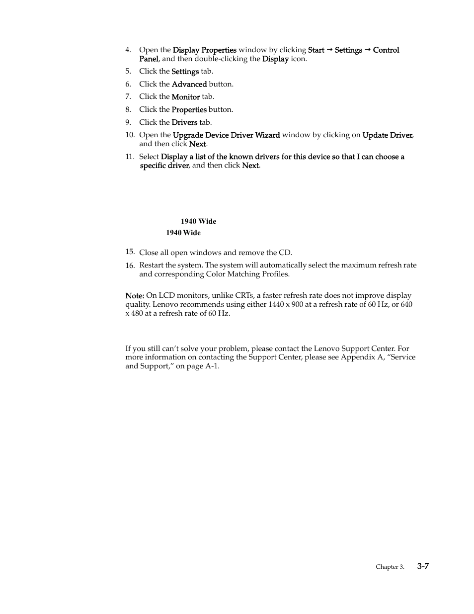 Getting further help | Lenovo L1940 User Manual | Page 24 / 32
