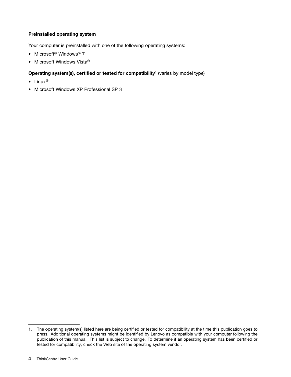 Lenovo THINKCENTRE 4473 User Manual | Page 18 / 142