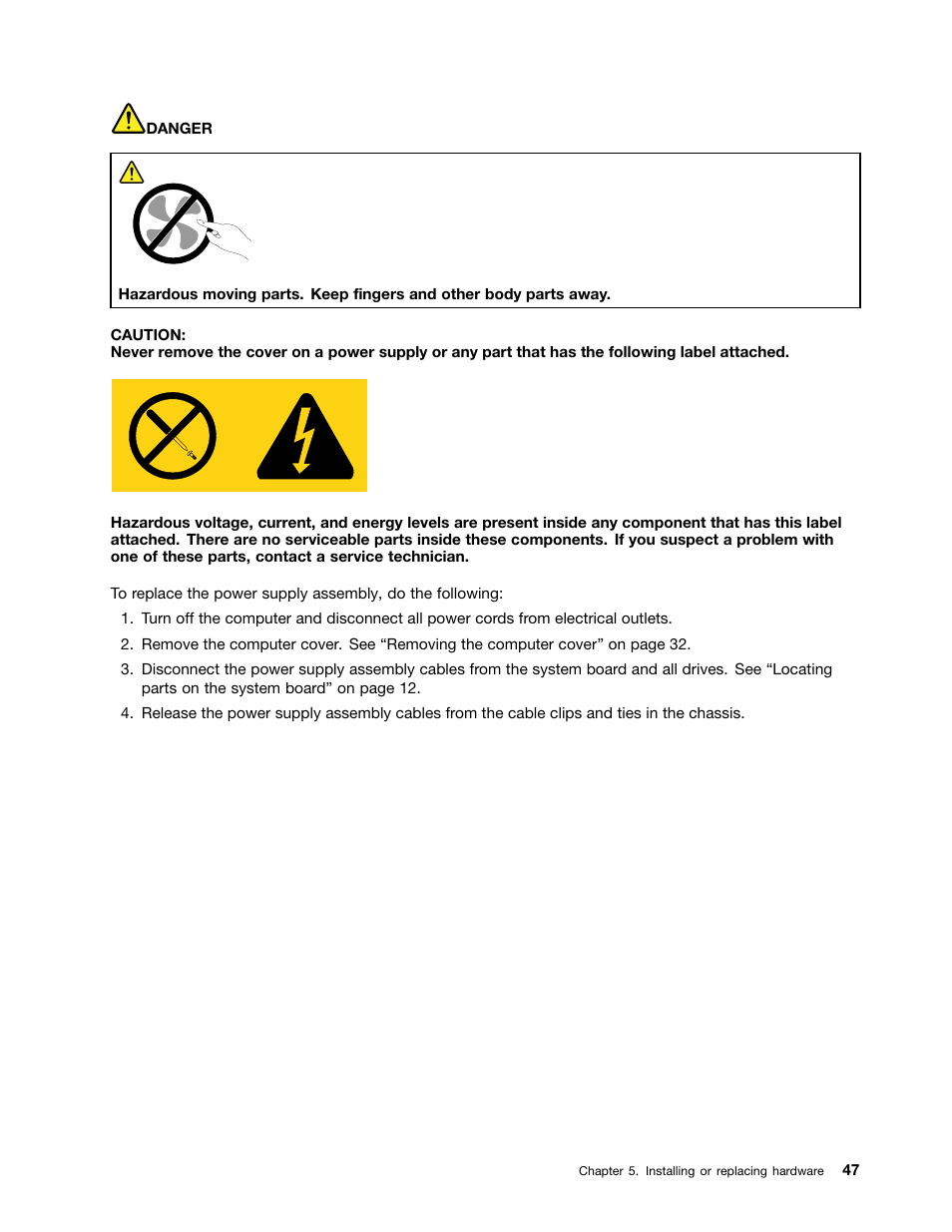 Lenovo THINKCENTRE 4473 User Manual | Page 61 / 142