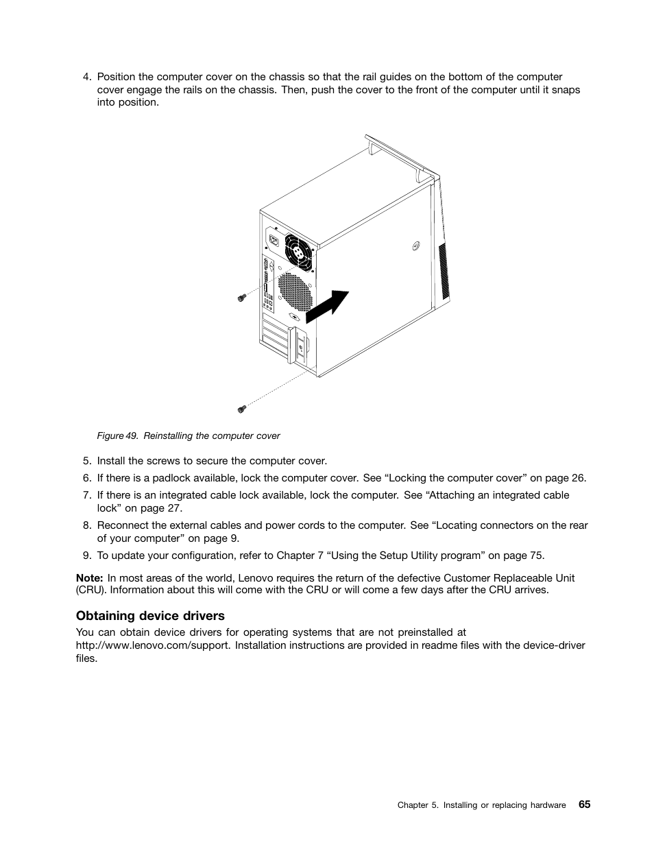 Lenovo THINKCENTRE 4473 User Manual | Page 79 / 142