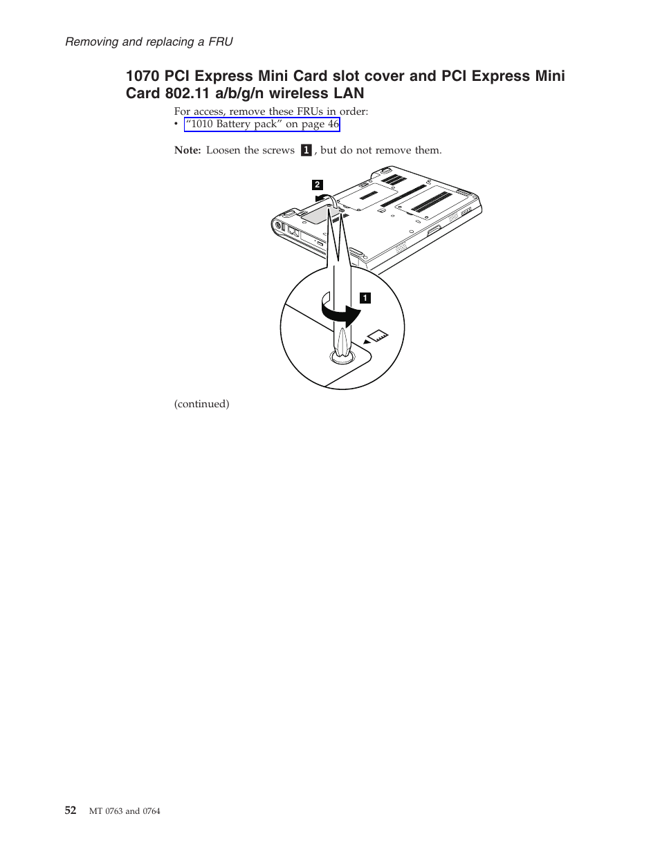 Express, Mini, Card | Slot, Cover, A/b/g/n, Wireless | Lenovo V100 User Manual | Page 58 / 126