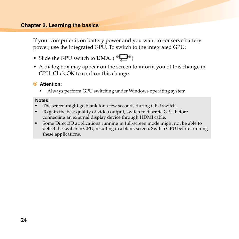 Lenovo IdeaPad U455 User Manual | Page 38 / 142