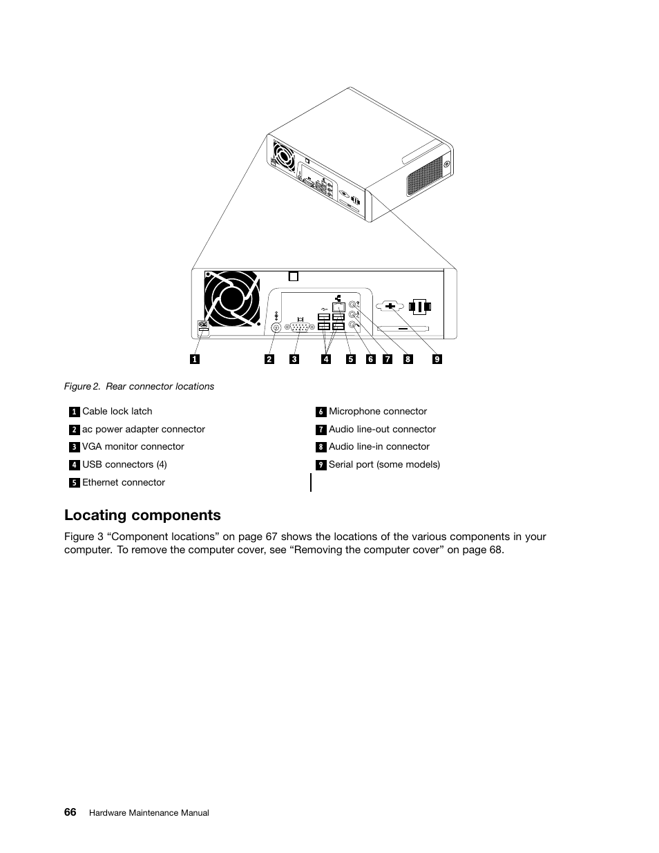 Locating components | Lenovo 3980 User Manual | Page 72 / 110