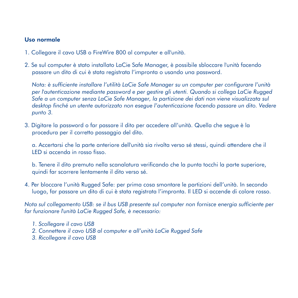 LaCie Rugged Safe User Manual | Page 11 / 40