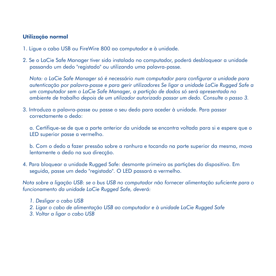 LaCie Rugged Safe User Manual | Page 19 / 40