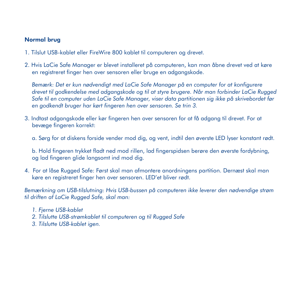 LaCie Rugged Safe User Manual | Page 23 / 40