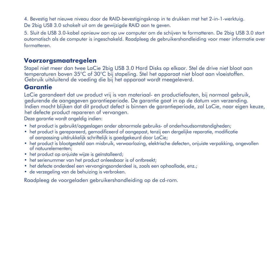 LaCie 2big USB 3.0 User Manual | Page 19 / 42