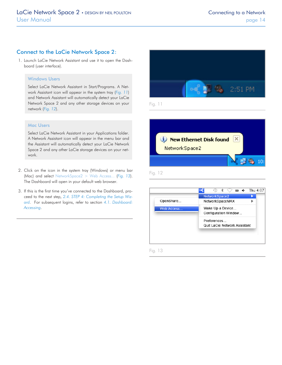 Lacie network space 2, User manual | LaCie 2 User Manual | Page 14 / 65