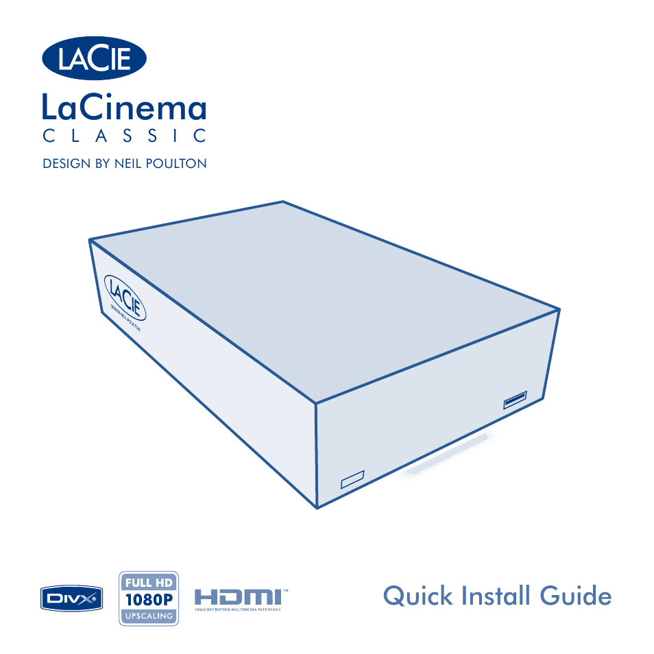 LaCie LaCinema Classic User Manual | 44 pages