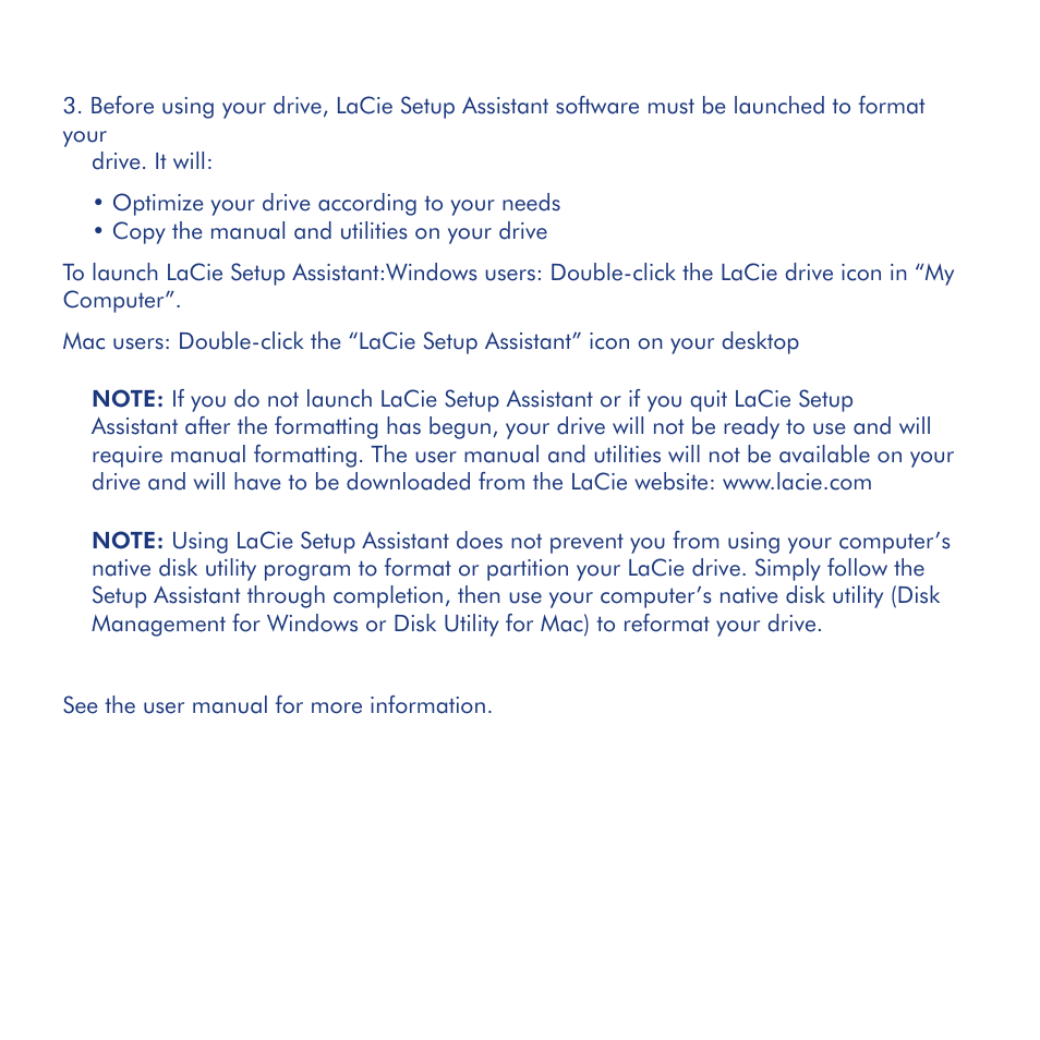 LaCie Rugged eSata User Manual | Page 5 / 24