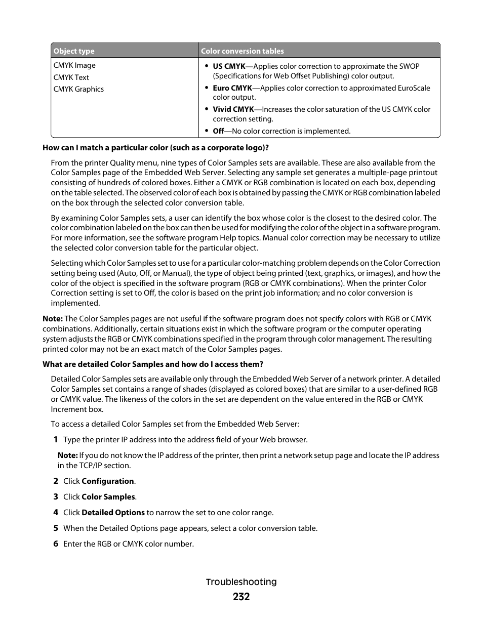 Lexmark 382 User Manual | Page 232 / 258