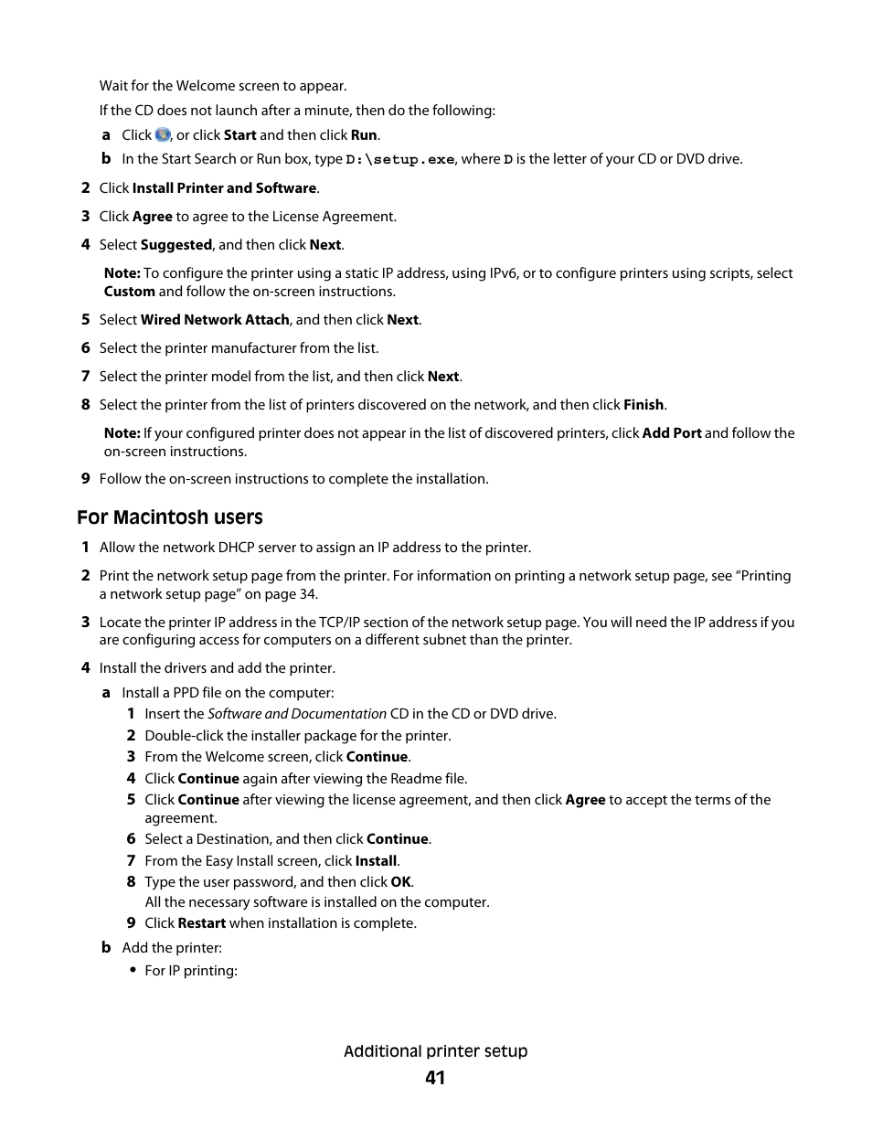 Lexmark 382 User Manual | Page 41 / 258