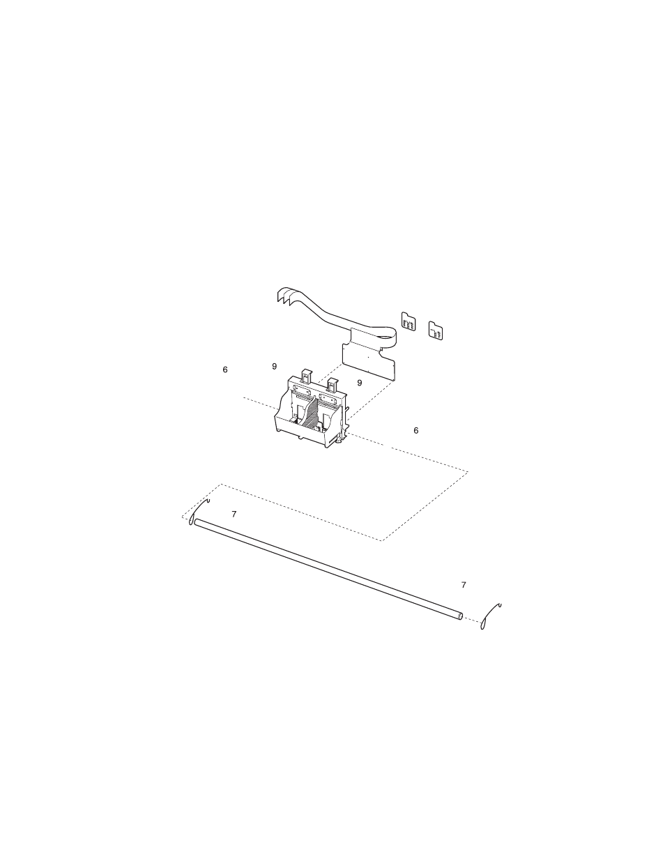 Assembly 5: carrier | Lexmark 4098-001 User Manual | Page 60 / 70