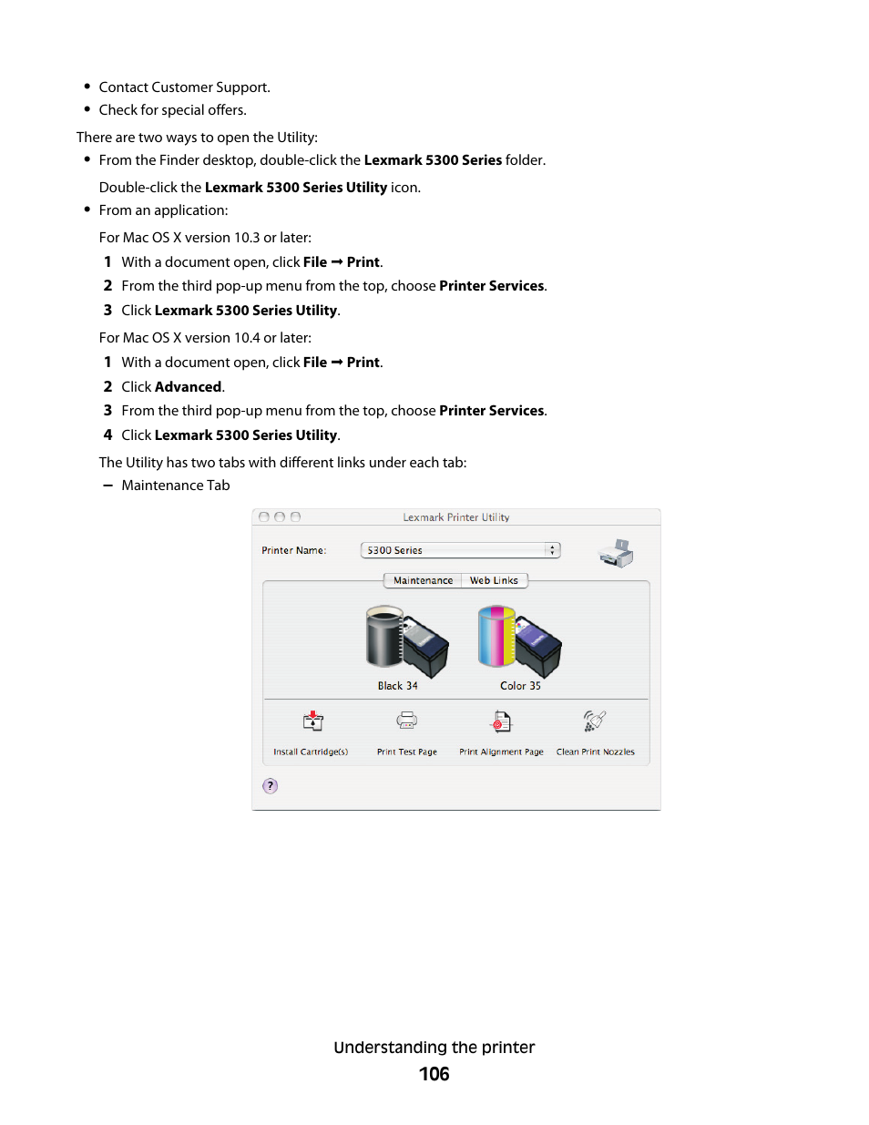 Lexmark 5300 User Manual | Page 106 / 179