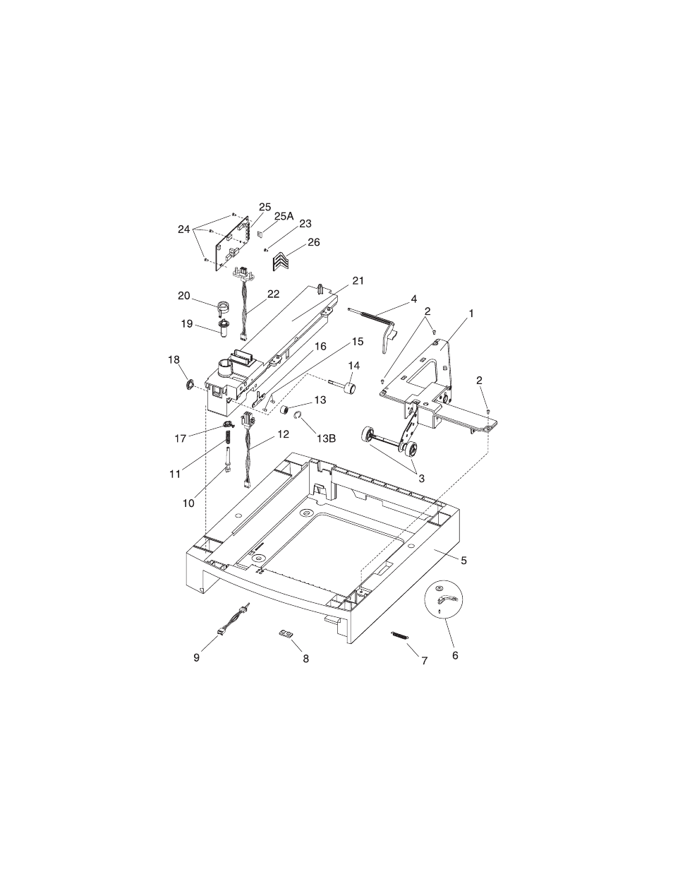Assembly 15: 250 sheet tray, Assembly 15: 250 sheet tray -48 | Lexmark 4059-XXX User Manual | Page 300 / 347