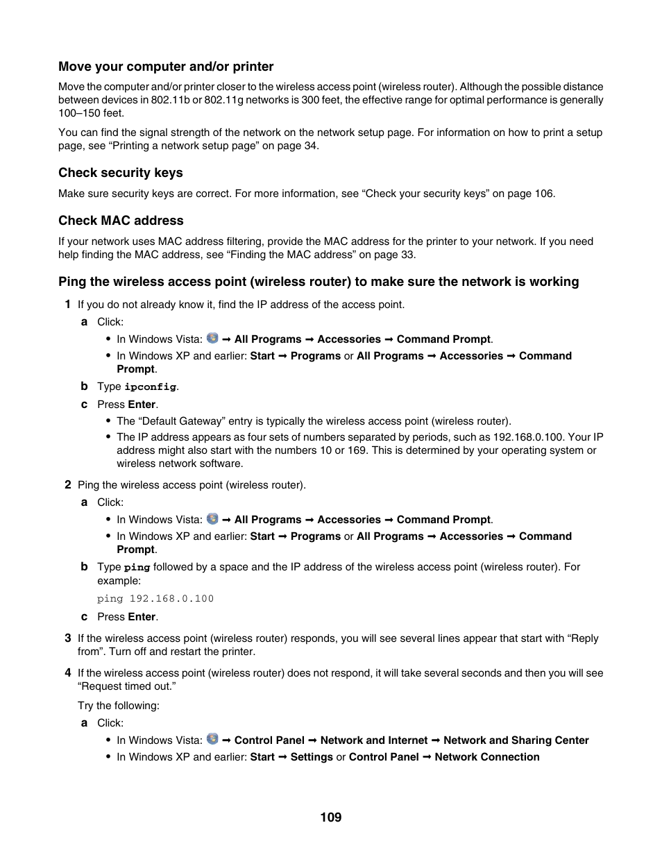 Lexmark 4800 Series User Manual | Page 109 / 176