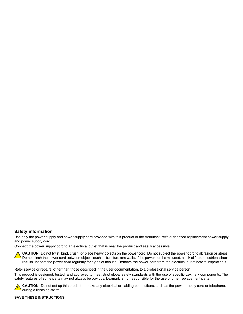 Lexmark 4800 Series User Manual | Page 2 / 176