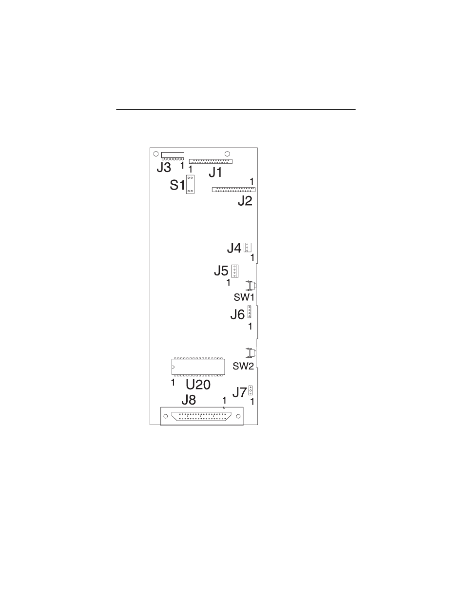 System board connectors, System board connectors -2 | Lexmark 4090-001 User Manual | Page 55 / 78