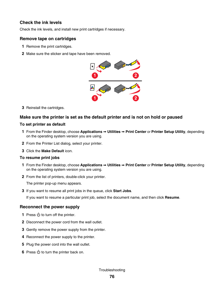 Lexmark 1500 User Manual | Page 76 / 124