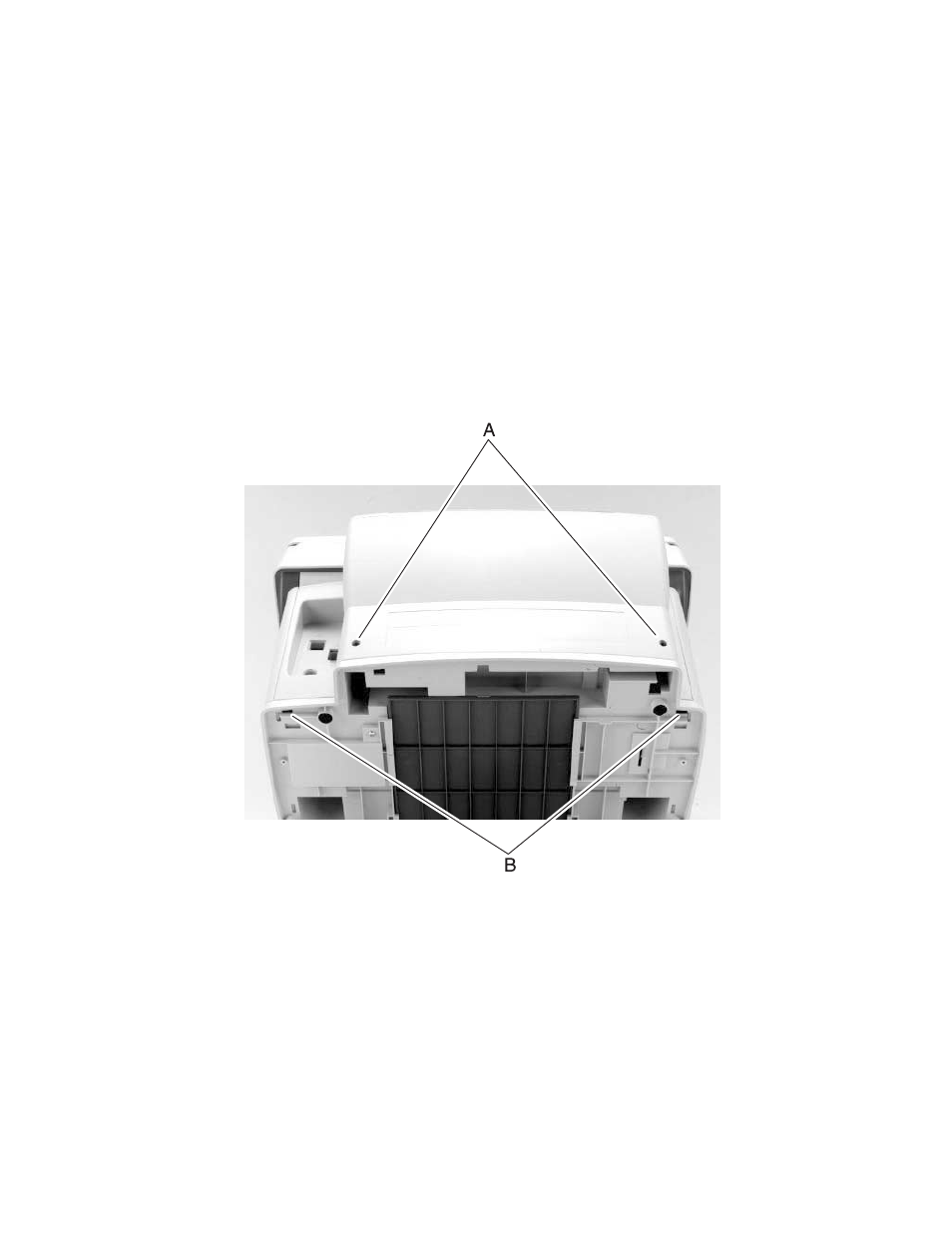 Scanner lid assembly removal, Rear cover removal | Lexmark X73 4402-001 User Manual | Page 37 / 64