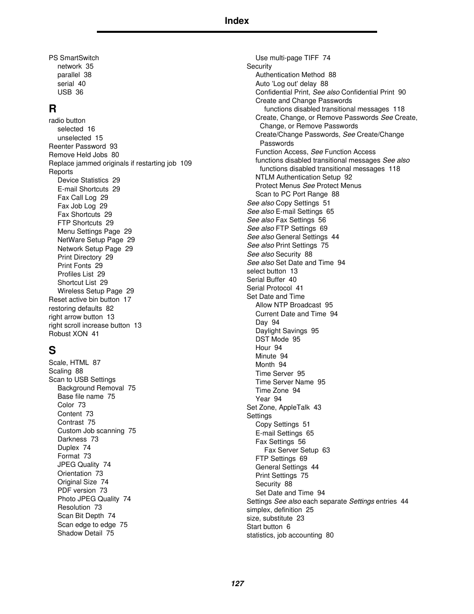Lexmark 4600MFP User Manual | Page 127 / 128