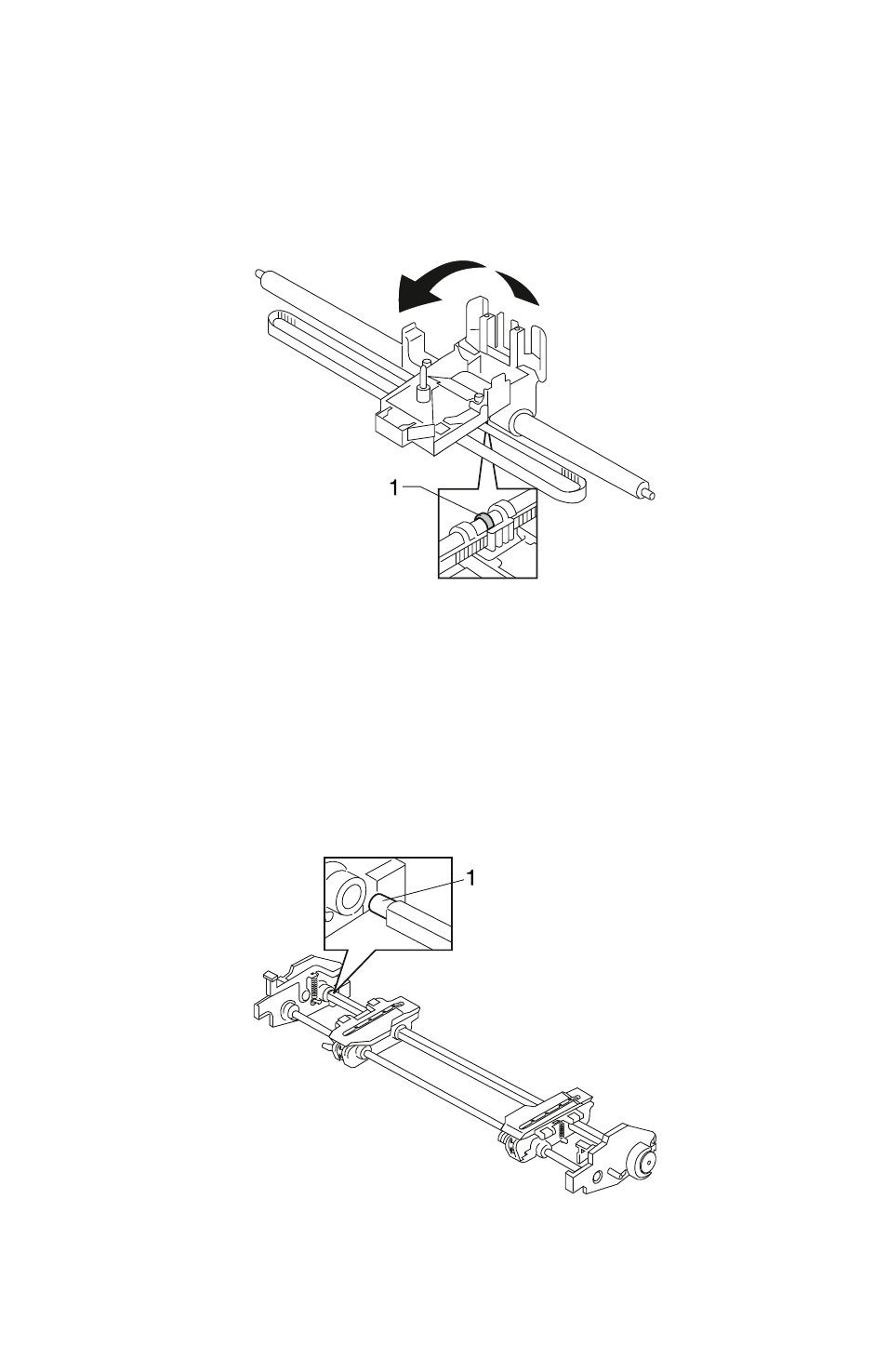 Lubrication points (oil) | Lexmark 24XX-100 User Manual | Page 137 / 168