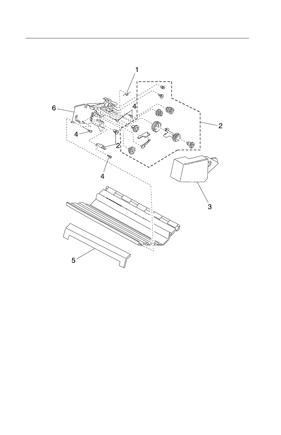 Assembly 6: asf - side frame / covers | Lexmark 24XX-100 User Manual | Page 158 / 168