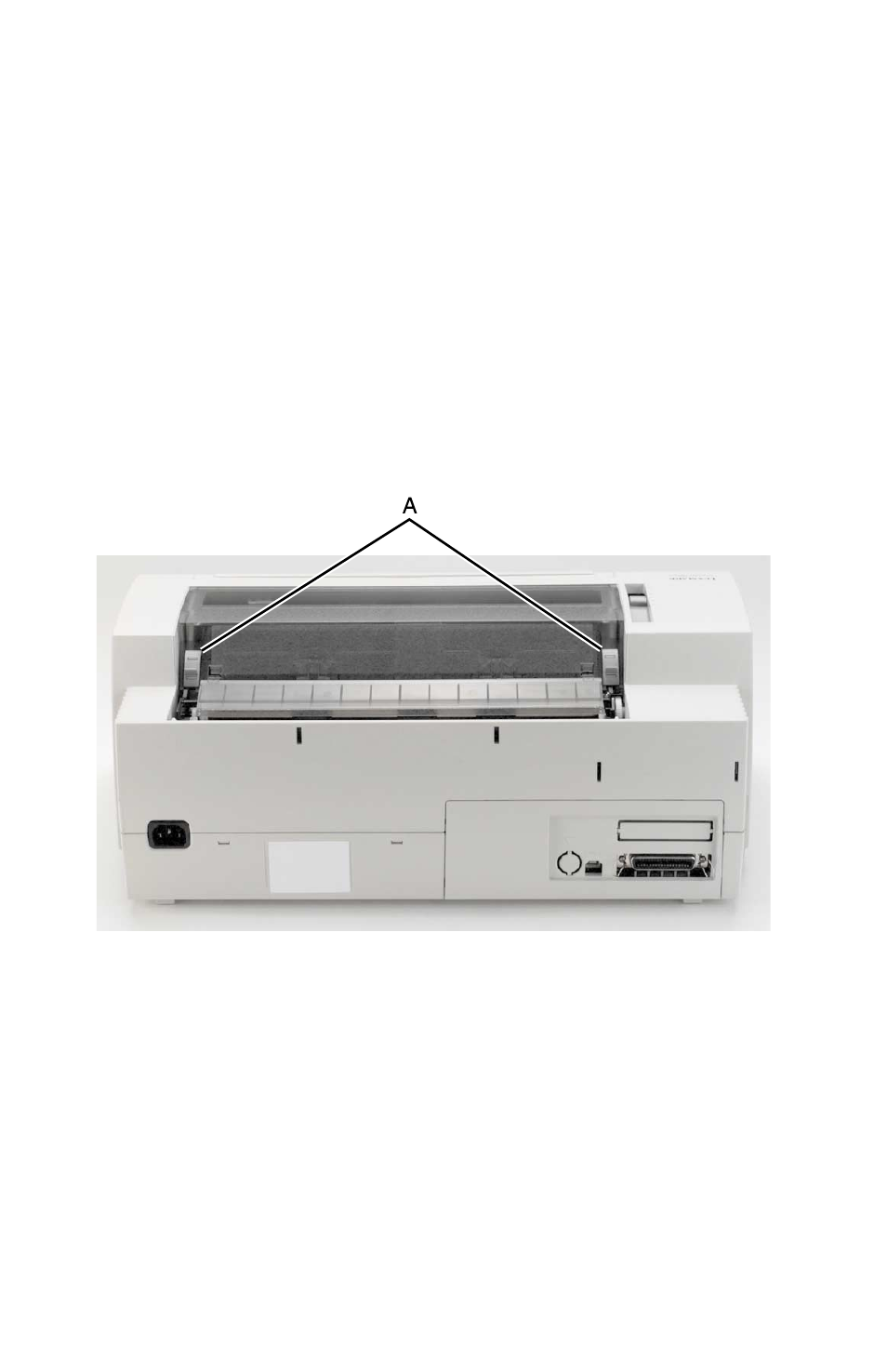 Covers, front removal, Covers, ribbon access removal | Lexmark 24XX-100 User Manual | Page 66 / 168