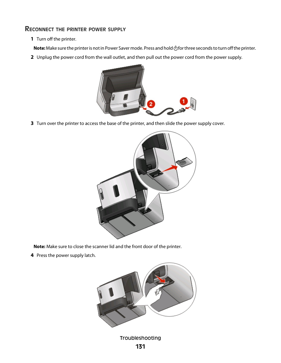 Lexmark S800 User Manual | Page 131 / 197