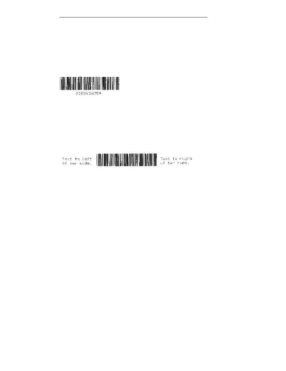 Mixing bar codes and text | Printek PrintMaster 850 Series User Manual | Page 152 / 166