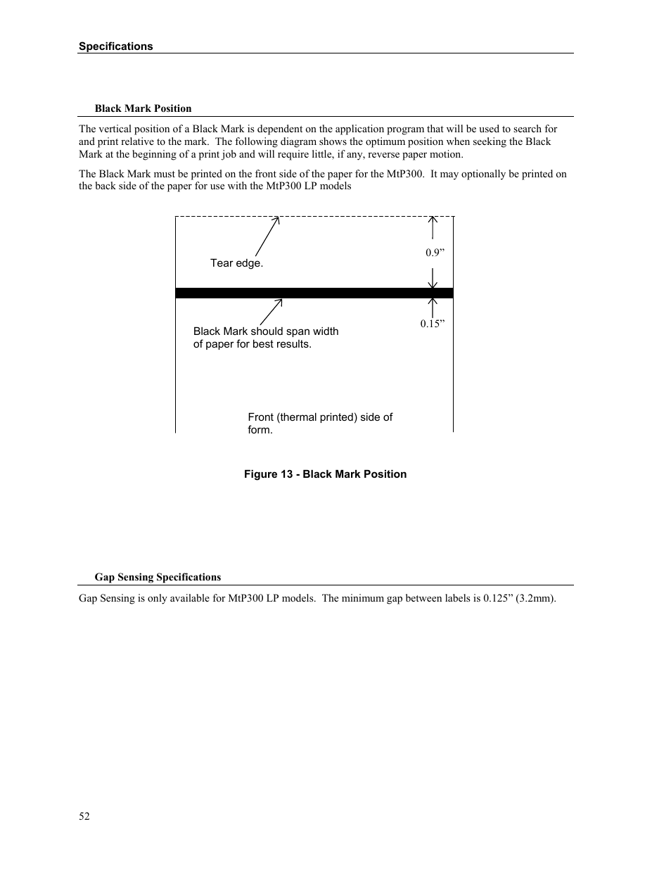 Printek MTP300 User Manual | Page 58 / 63