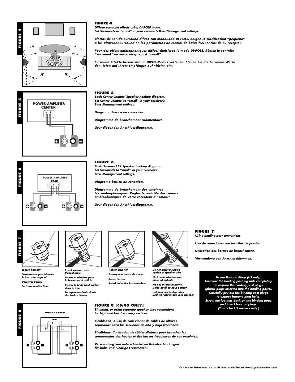 Polk Audio FXI30 User Manual | Page 5 / 8