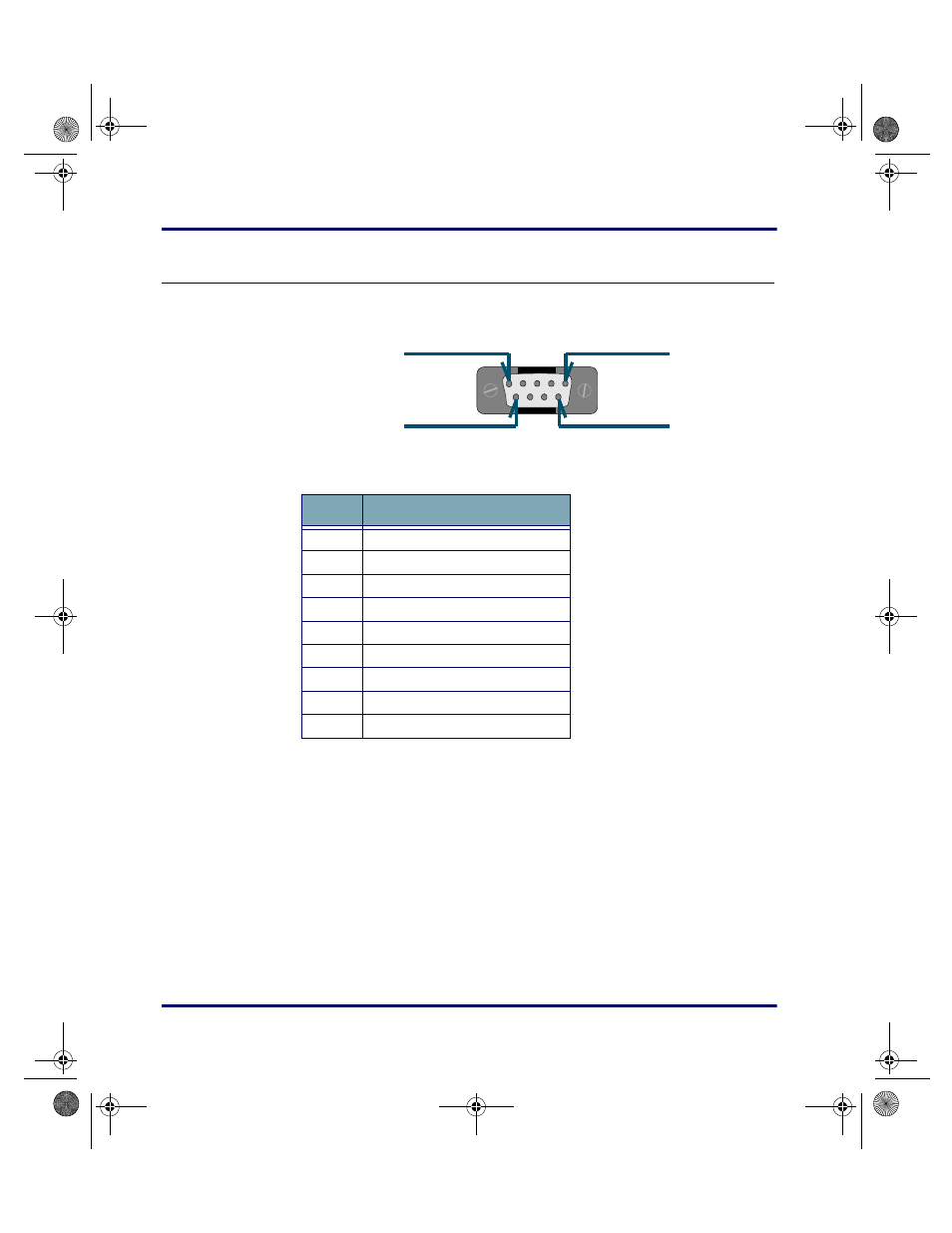 Bar code & magnetic stripe reader connector | PSC PT2000 User Manual | Page 134 / 166