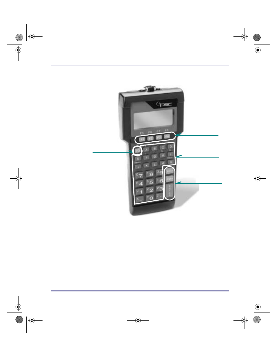 Data keys | PSC PT2000 User Manual | Page 21 / 166