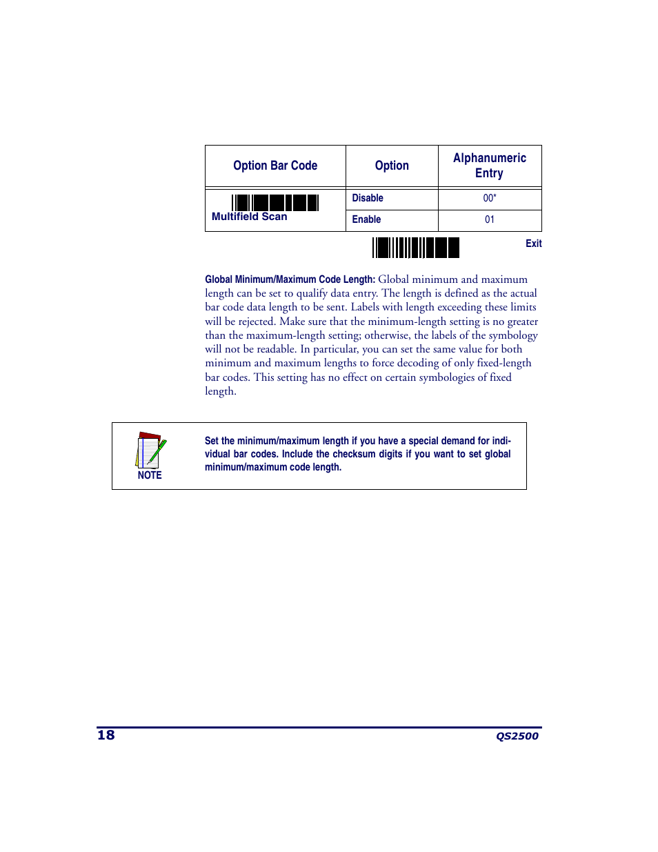 PSC QS2500 User Manual | Page 22 / 76