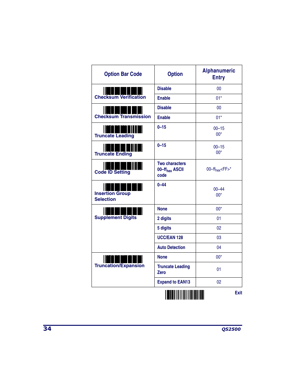 PSC QS2500 User Manual | Page 38 / 76