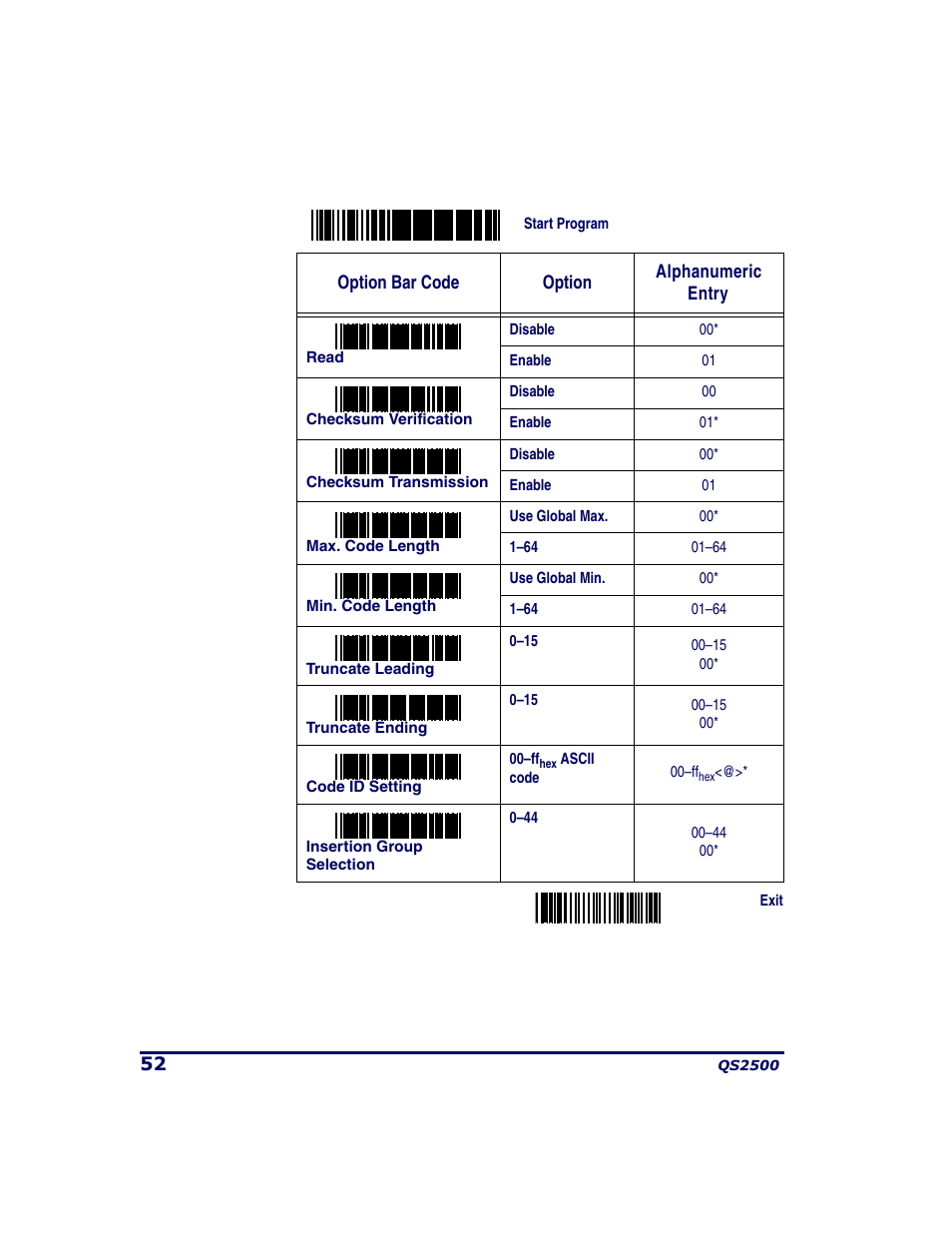 PSC QS2500 User Manual | Page 56 / 76