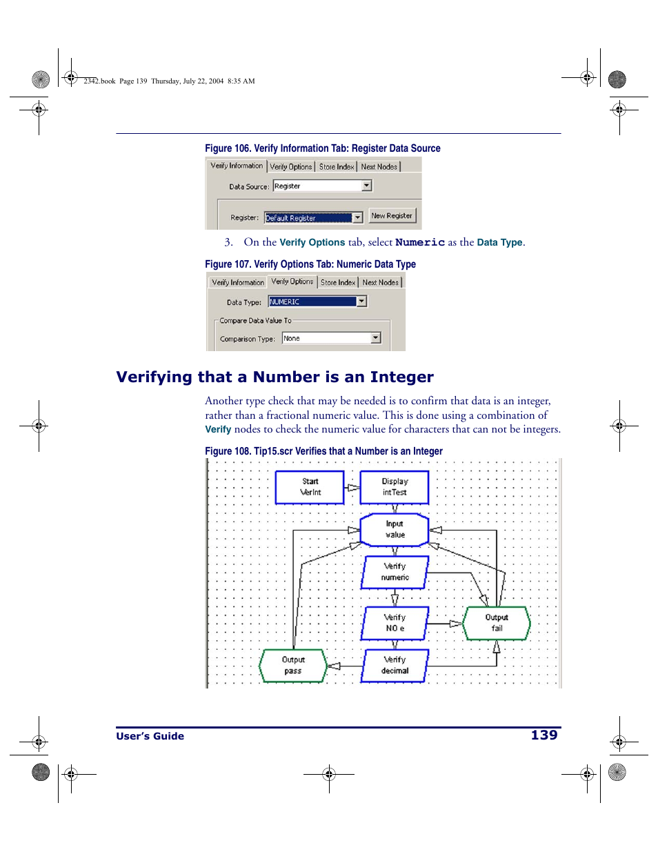 Verifying that a number is an integer | PSC PT Program Generator User Manual | Page 151 / 204