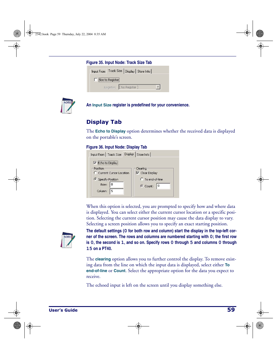 Display tab | PSC PT Program Generator User Manual | Page 71 / 204