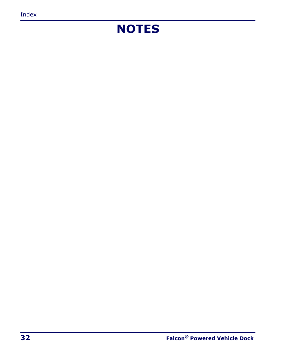 PSC Falcon 4400 Series User Manual | Page 38 / 40