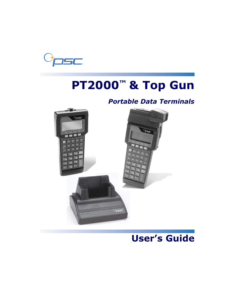 PSC PT2000TM User Manual | 168 pages