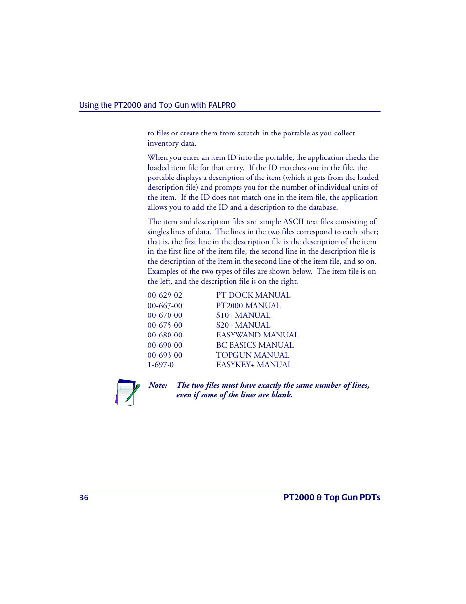 PSC PT2000TM User Manual | Page 46 / 168