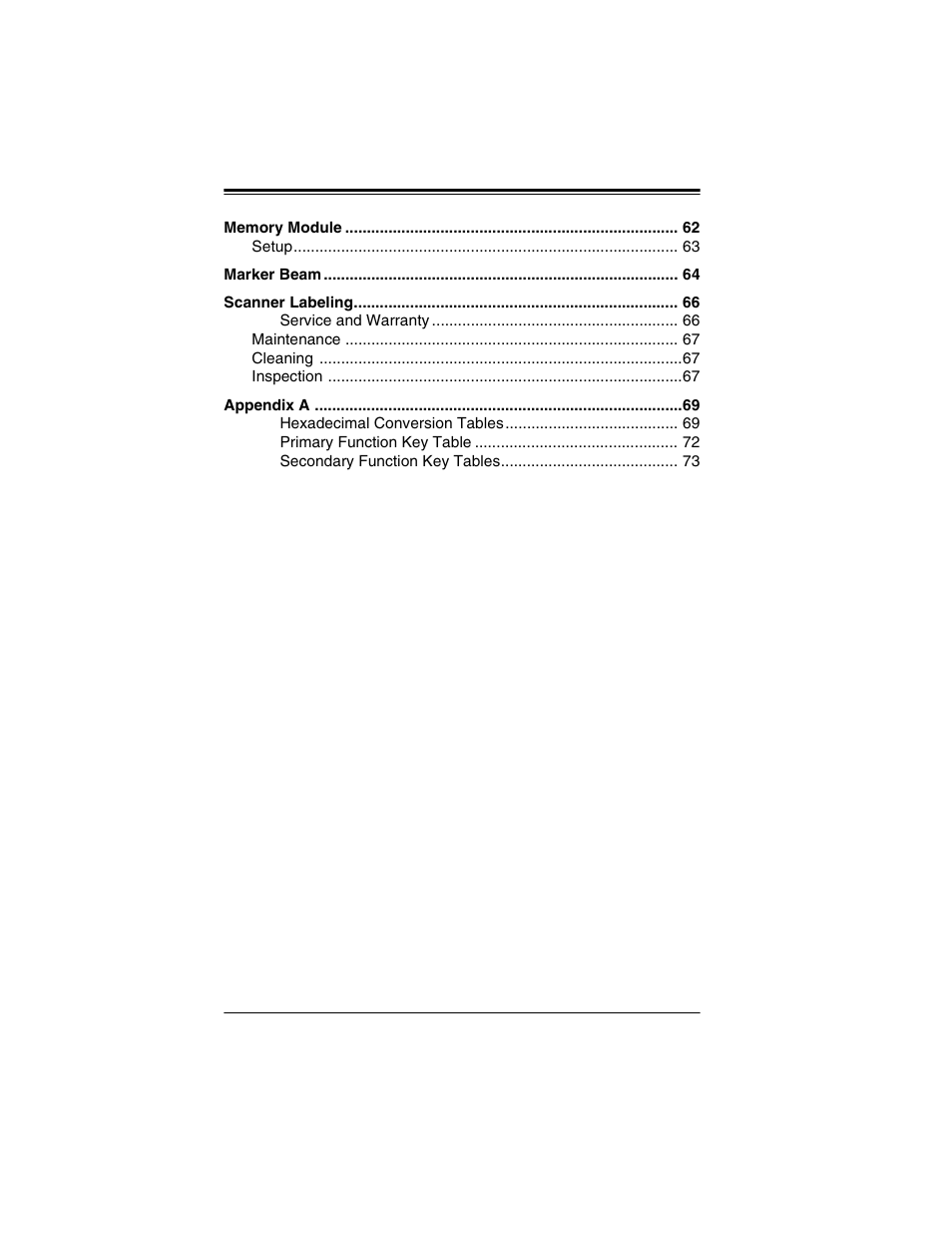 PSC Scanners User Manual | Page 6 / 84