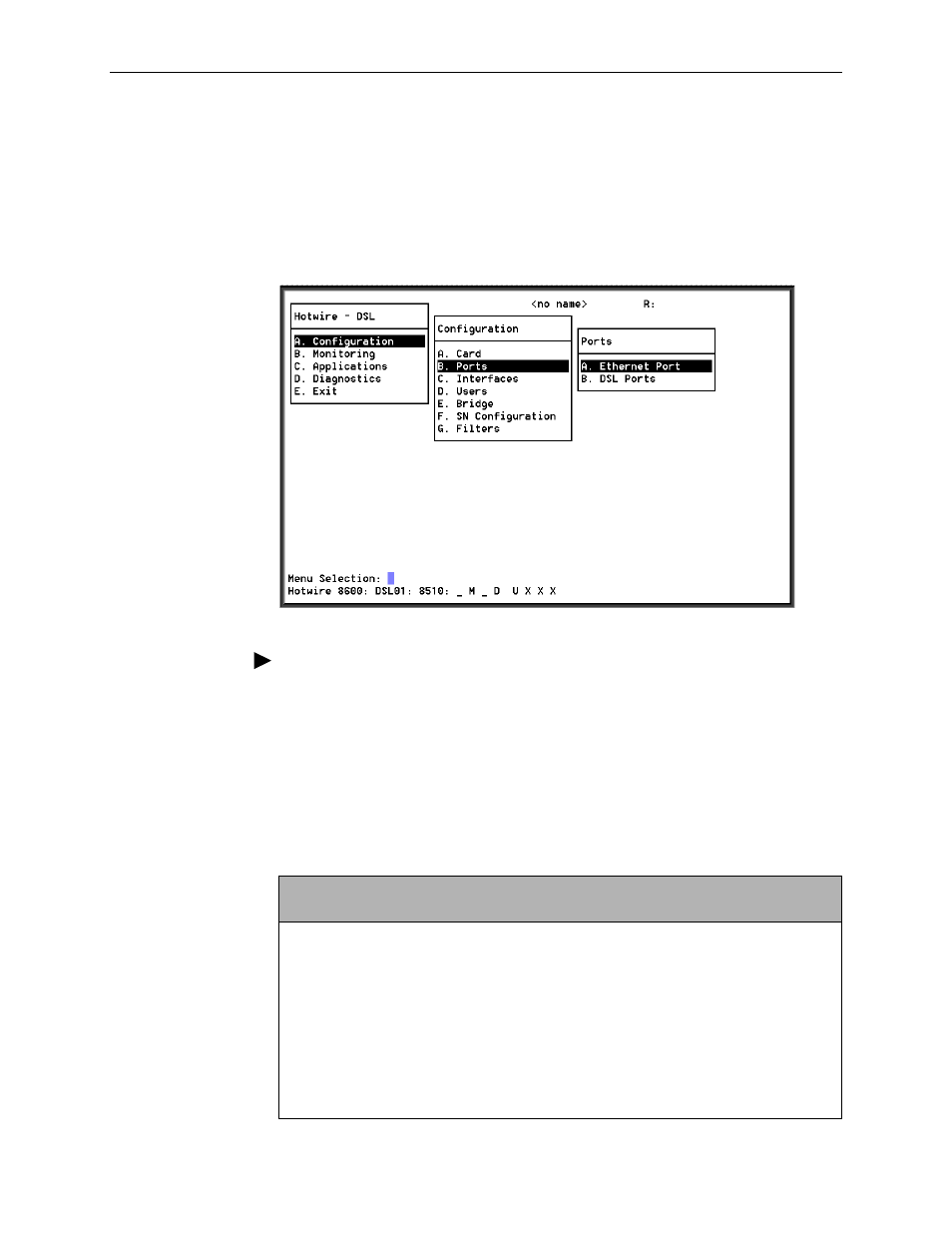 Dsl configuration ports screens | Paradyne 8510 User Manual | Page 44 / 136
